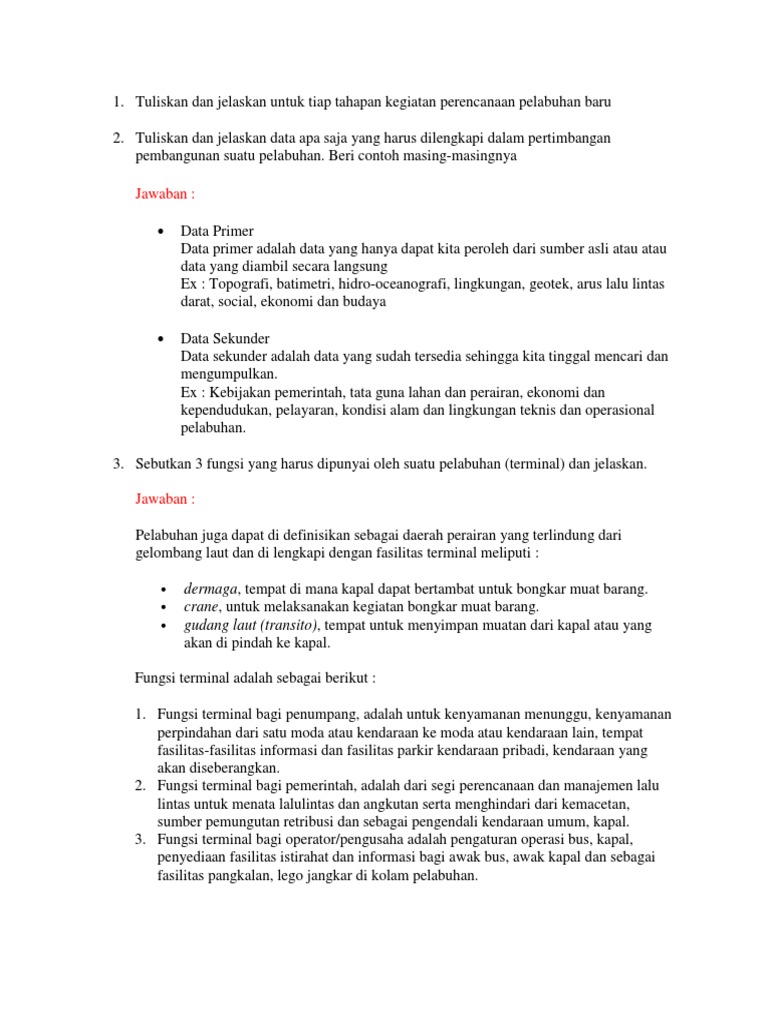 Pelabuhan Docx