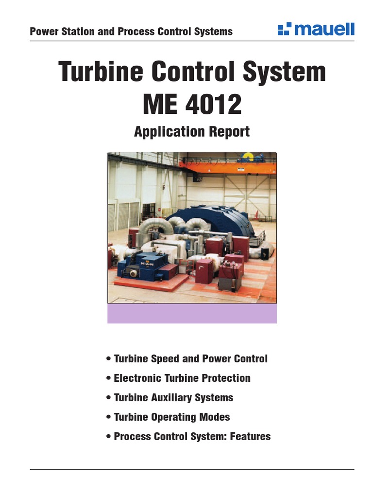 Digital Turbine Control System Overview | PDF | Control Theory ...