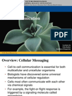 11 Lecture Cell Communication
