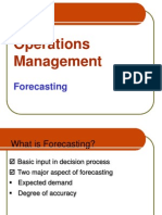 OM - Forecasting