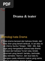 Etimologi - Pengertian - Sejarah - Dan Klasifikasi Drama