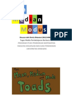 Prensentation1 (Mean, Median Dan Modus)