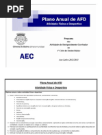 Plano Anual AFD