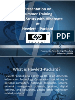 Presentation On Hewlett-Packard