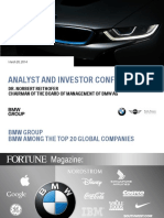 Analyst and Investor Conference