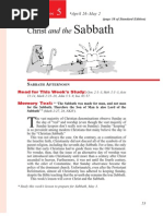 Sabbath School Lesson | PDF | Jesus | God