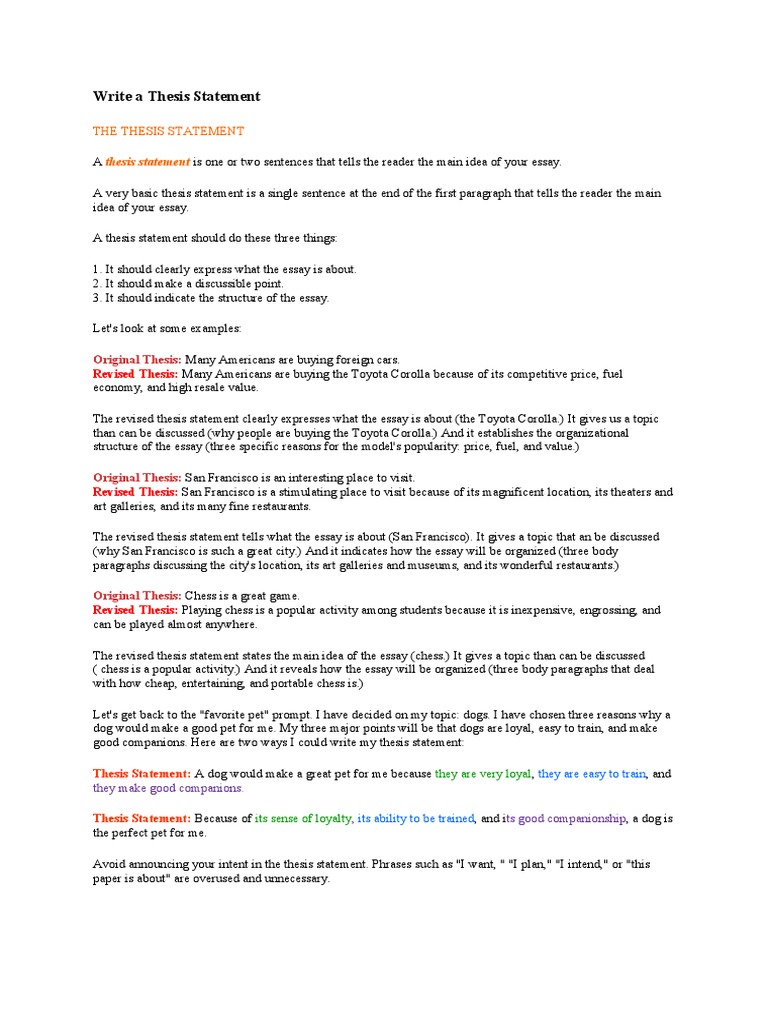 Thesis statement example image