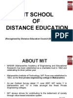  Distance learning Centre- MIT School of Distance Education Pune
