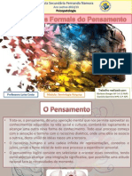 Perturbações Formais Do Pensamento