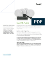 Productblad: SMART Audio Versterkersysteem Voor Klaslokalen