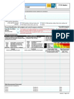 Hot Work Risk Assessment and Permit