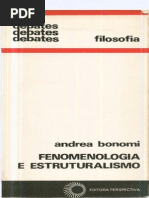 Bonomi (1974) - Fenomenologia e Estruturalismo (1)