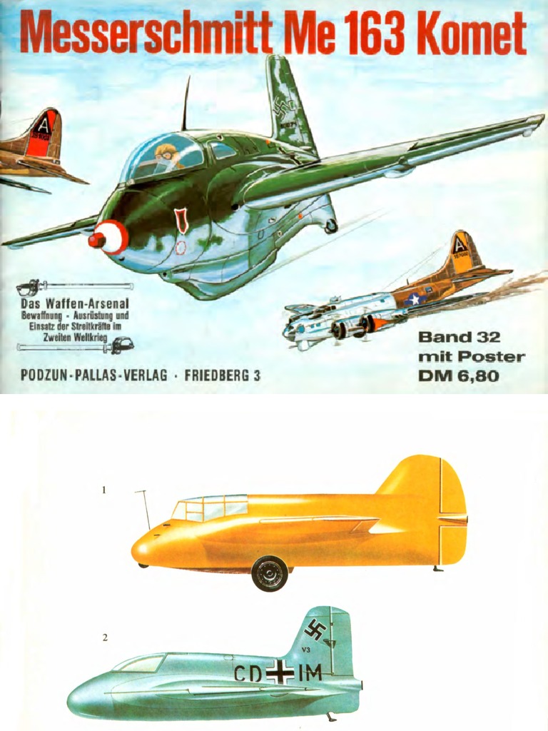 032 Waffen Arsenal Messerschmitt Me 163 Komet PDF