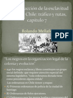 La Introducción de La Esclavitud Negra en Chile, Rolando Mellafe