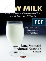 Raw Milk. Production, Consumption and Health Effects