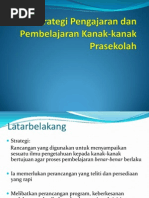 Download Strategi Pengajaran Dan Pembelajaran Kanak-kanak Prasekolah by train_xii15 SN220546556 doc pdf