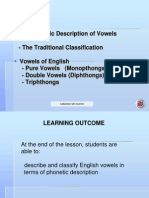 English Vowels