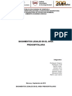 Basamentos Legales en El Area Prehospitalario