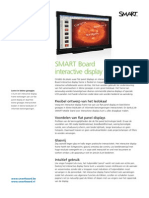 Productblad SMART Interactive Display Frame Education NL