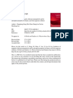 Colloids and Surfaces a- Physicochemical and Engineering Aspects Volume Issue 2014 [Doi 10.1016_j.colsurfa.2014.01.069] Dong, Changlong