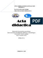 Acta Didactica 2012