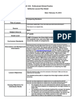 Reflective Lesson Plan Math 2-18