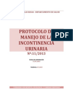 11.protoco de Incontinencia Urinaria F