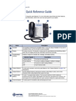 Mitel 5312 IP Phone Quick Reference Guide