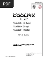 Nikon Coolpix l2 Repair Manual