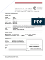 TU Darmstadt Application Form