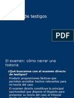 Examen de Testigos