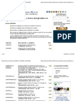 Fecha y Hora Con SQL