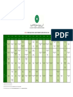 Timetable Theory Exams 2014