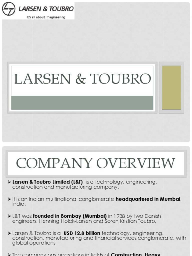 L&T Company Overview and Culture | PDF | Business | Leadership
