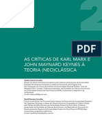 CARVALHO, A.C. e CARVALHO, D.F. As Críticas de Marx e Keynes À Teoria Neoclássica