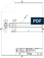 Gambar Teknik Penyangga