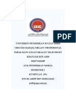 Download Kesan Rancangan Realiti Televisyen by khatijah aris SN22059246 doc pdf