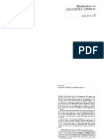 Benveniste, E. (1999) - Saussure Despues de Medio Siglo. en Problemas de Linguistica General I. Pp. 33-46