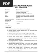 Download 4 Tor Audit Teknis Sungai_2 - 500 Jt Pembahasan Amoz Rev by 609109 SN220594944 doc pdf