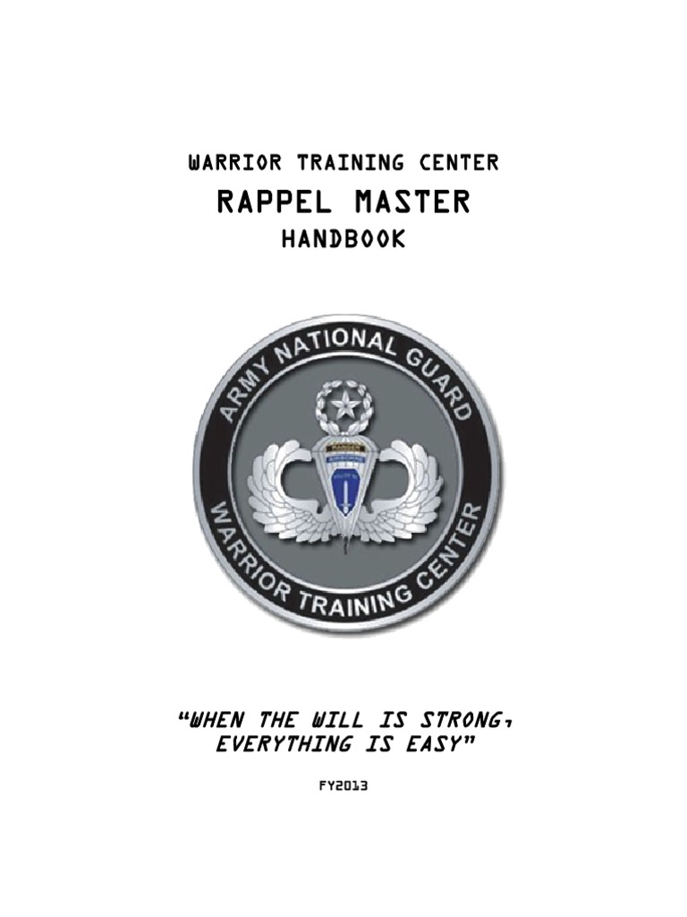 Handbook Rappel Master | PDF | Knot | Rope