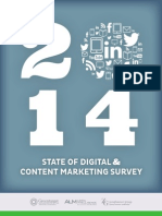 2014 State of Digital & Content Marketing Survey