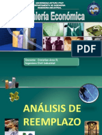 7-Ingenieria Economica Analisis Reemplazo 2013