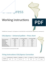 Callavest Working Instruction