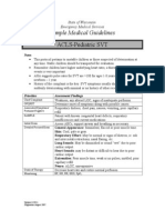 Sample Medical Guidelines: ACLS-Pediatric SVT