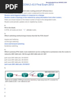 CCNA 2 v5.0 Final Exam Answers