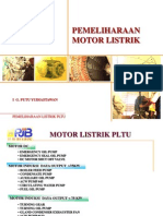 Pemeliharaan Motor PLTU