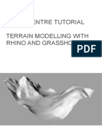 Terrain Model With Rhino and Grasshopper