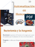 Automatización en Hemocultivos, Doris Menjivar