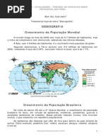 Aula 03 - Demografia