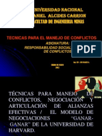 d Técnicas Para Manejo de Conflictos